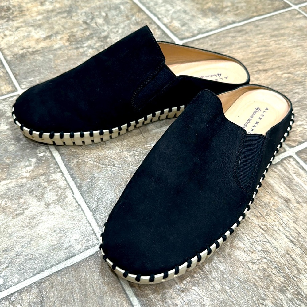 Alex Marie leather mules women’s 9.5